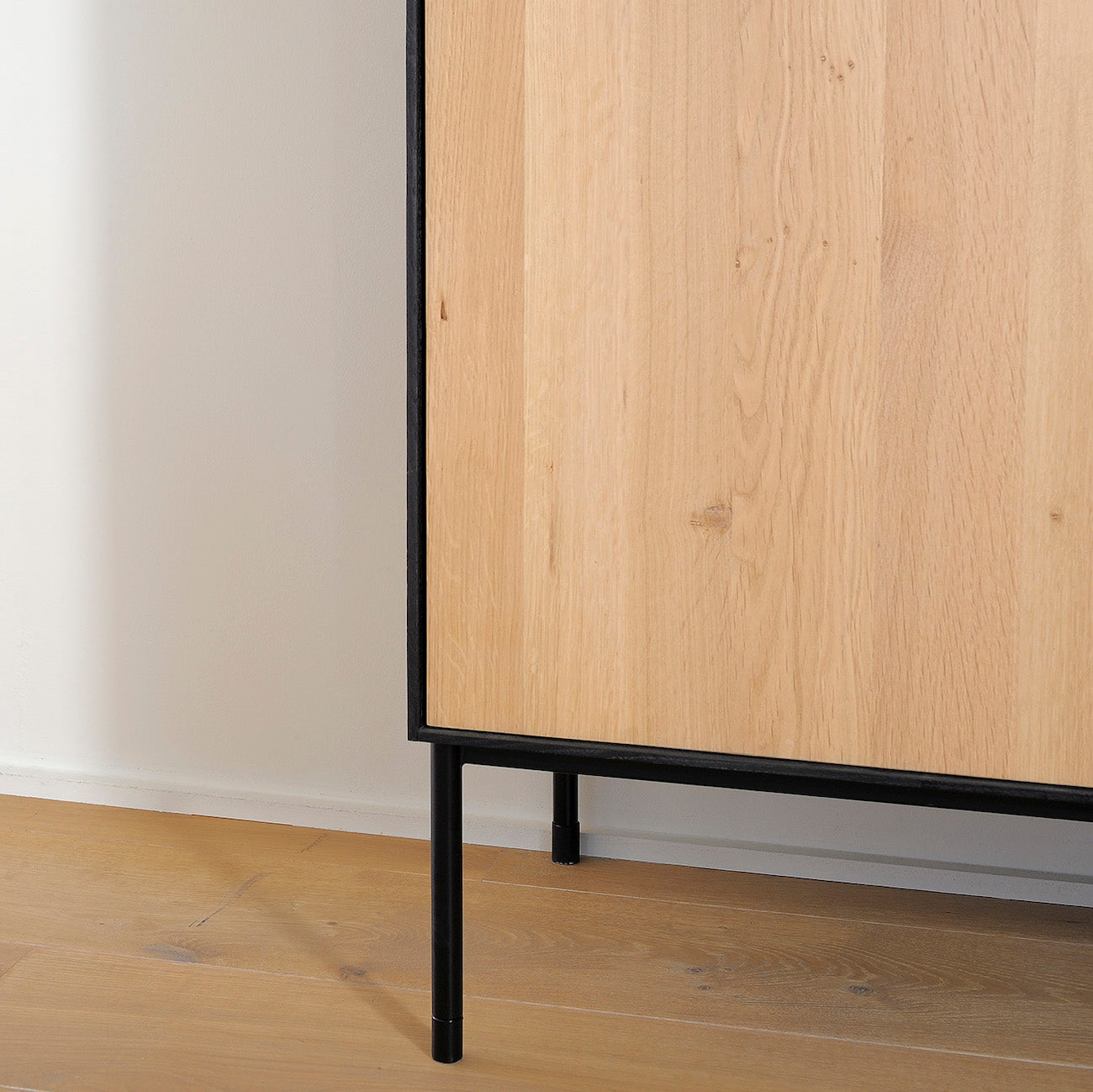 Meuble de rangement chêne Oak Oak avec rangement pour le bureau