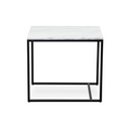 Table d'appoint en marbre blanc