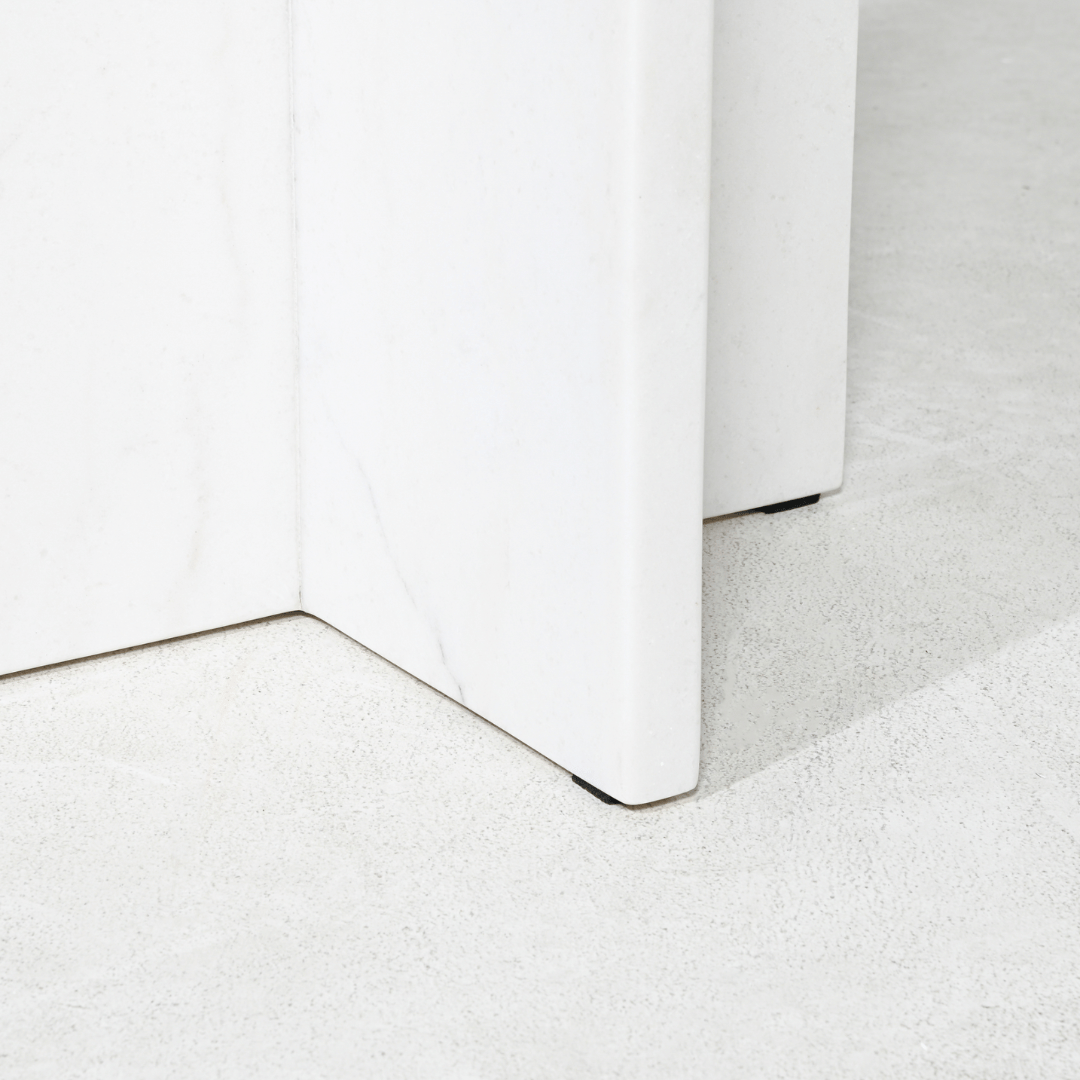 Table d'appoint en marbre naturel