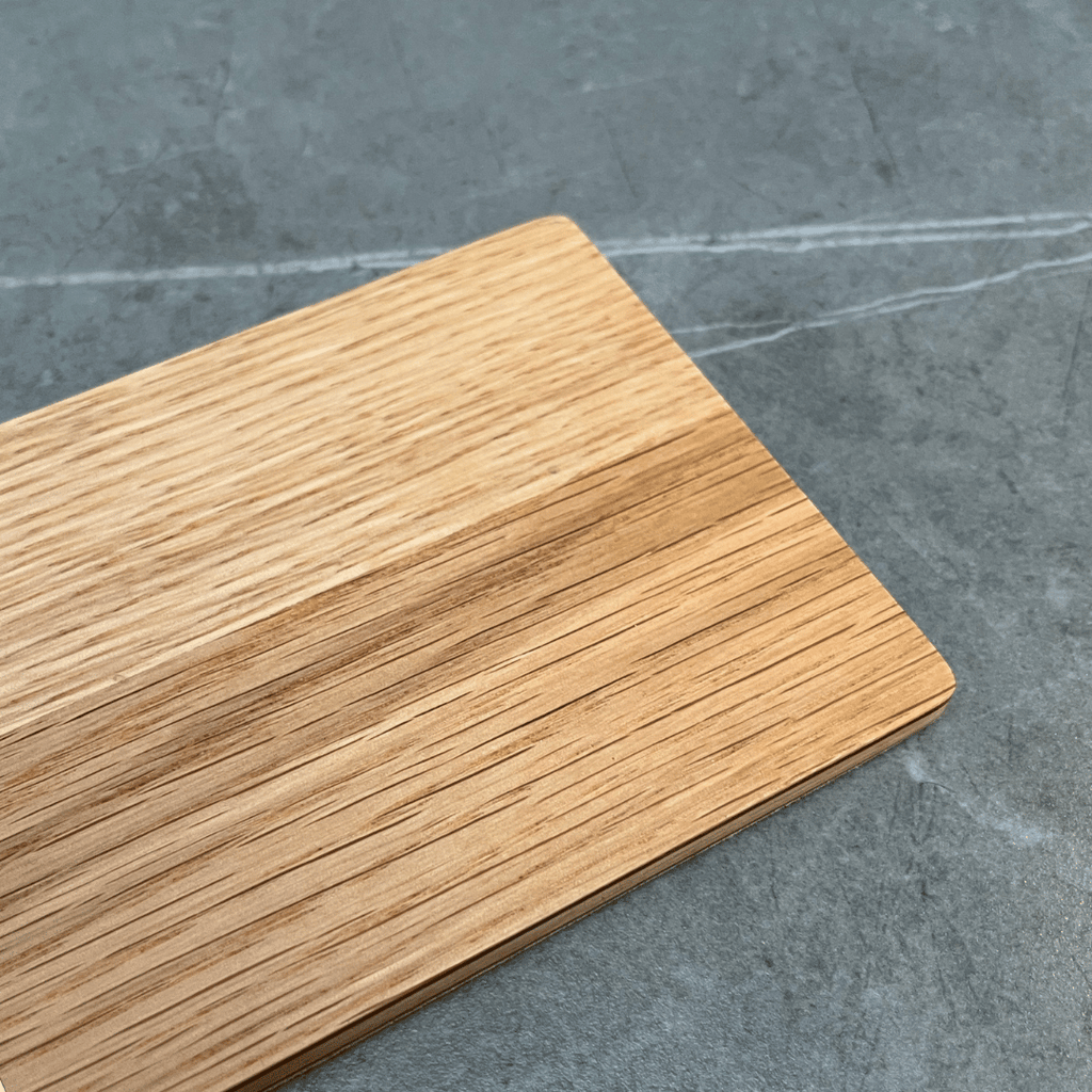 Table de chevet moderne en chêne naturel pour chambre à coucher