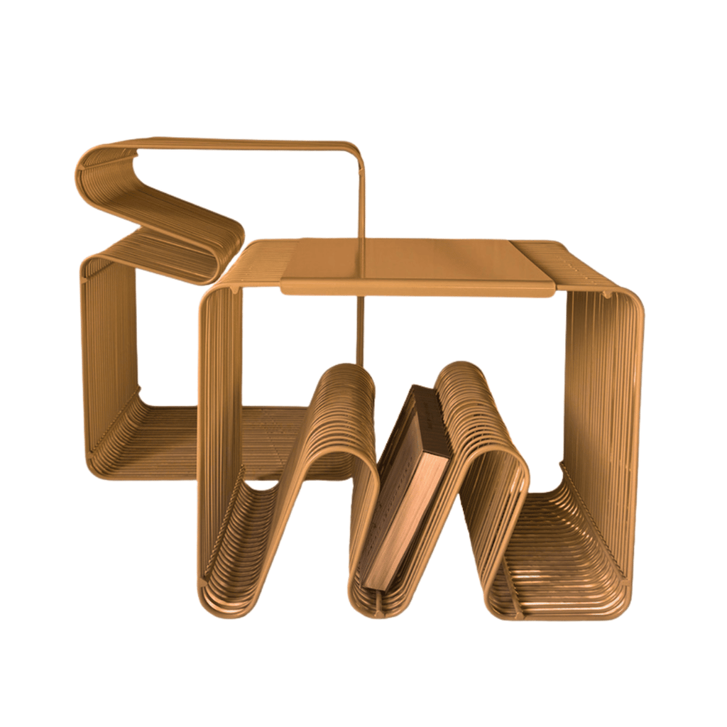 Table d'appoint en métal