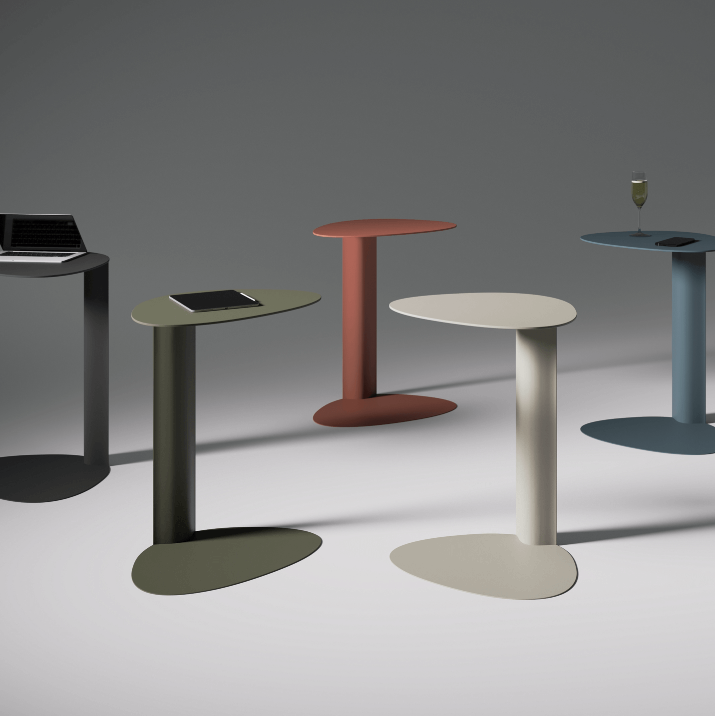 Table d'appoint Blue Steel