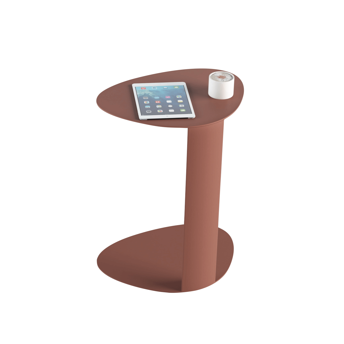 Table d'appoint en acier