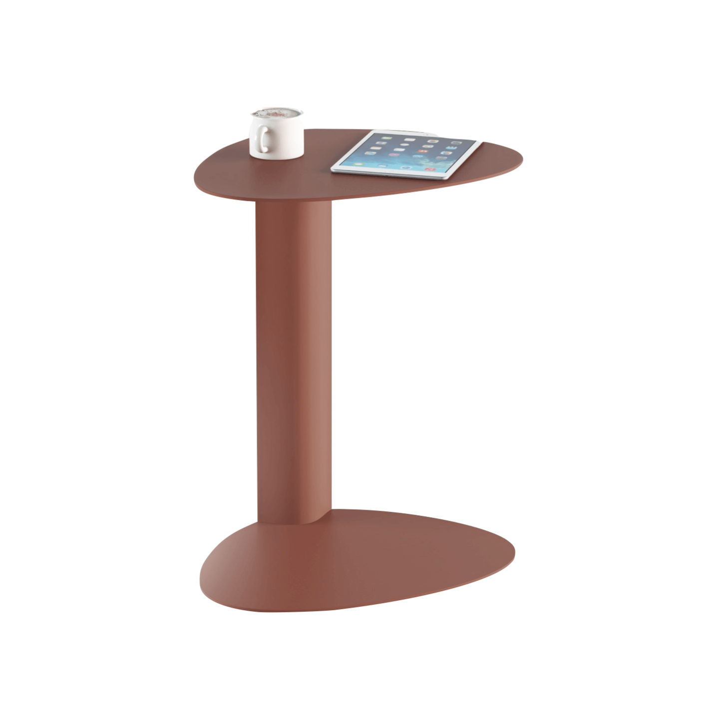 Table d'appoint en acier