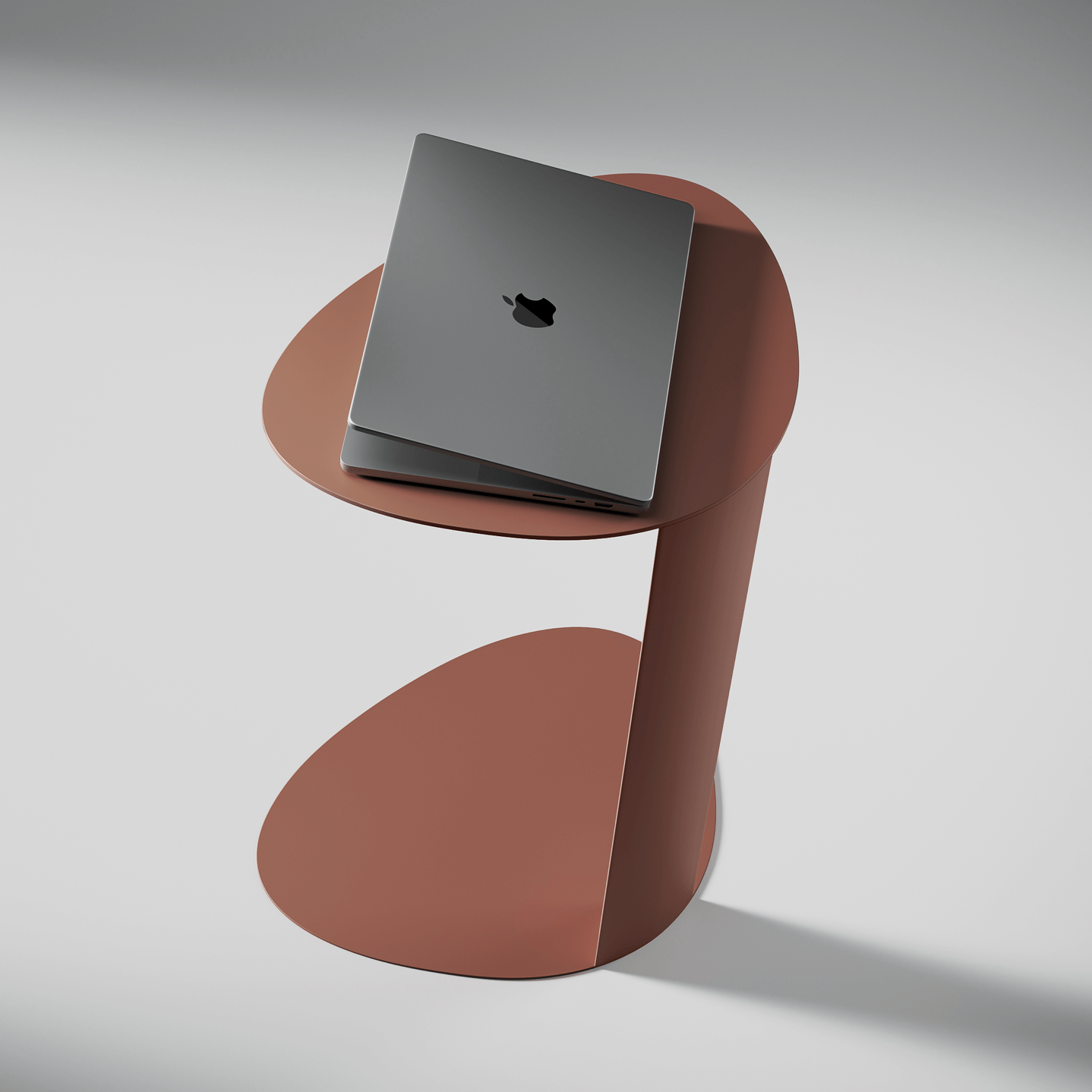 Table d'appoint en acier