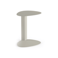 Table d'appoint en acier beige