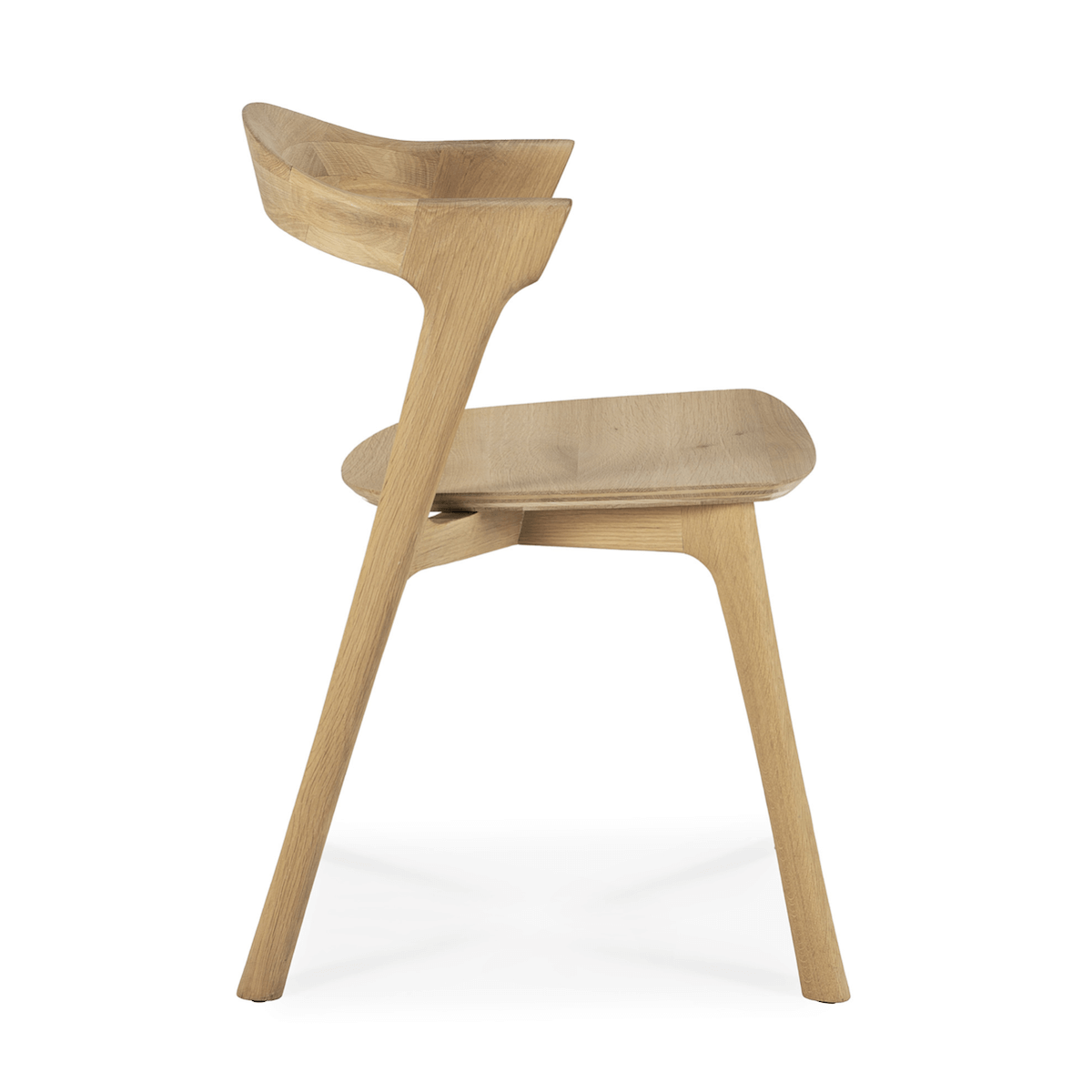 Chaise de salle à manger moderne en chêne pour salle à manger