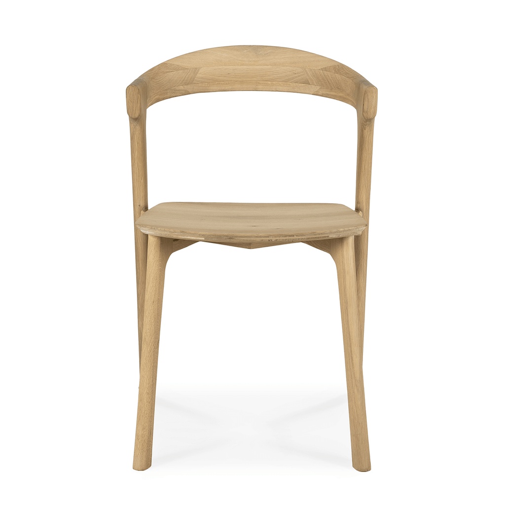 Chaise de salle à manger moderne en chêne pour salle à manger