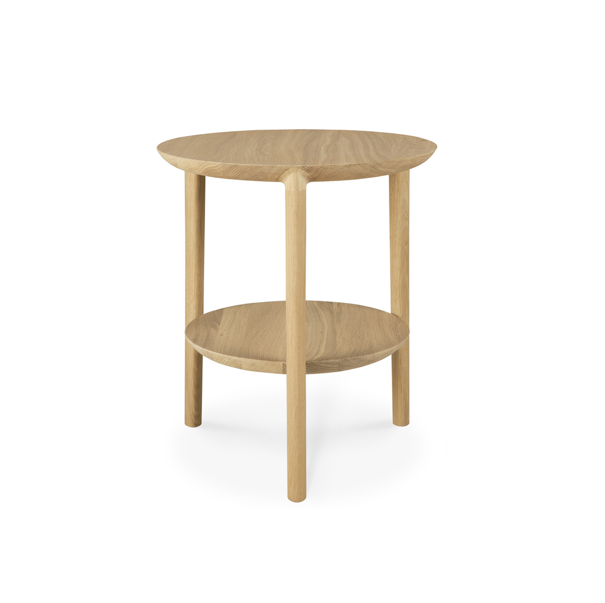 Table d'appoint moderne en chêne