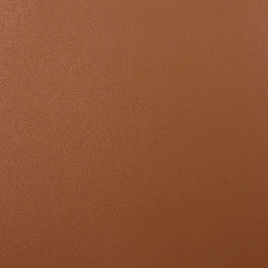 Chaise de salle à manger en cuir tanné et rembourrée pour la salle à manger
