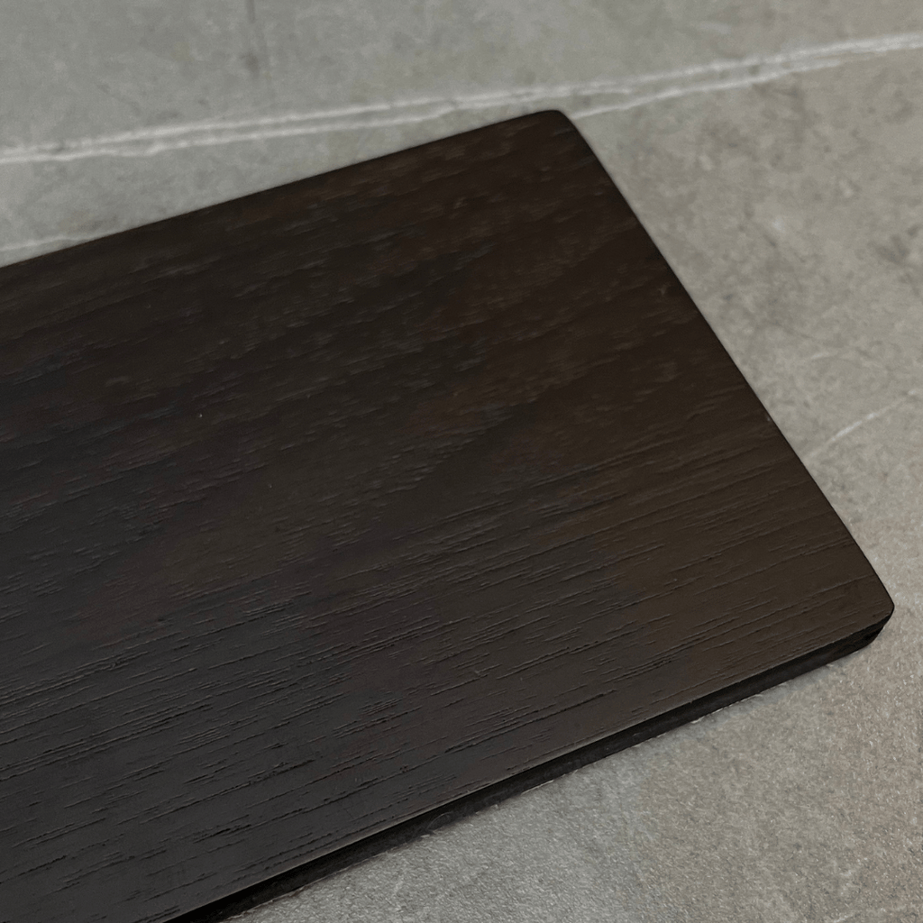 Meuble TV noyer et marbre style Mid-Century avec rangement pour salon