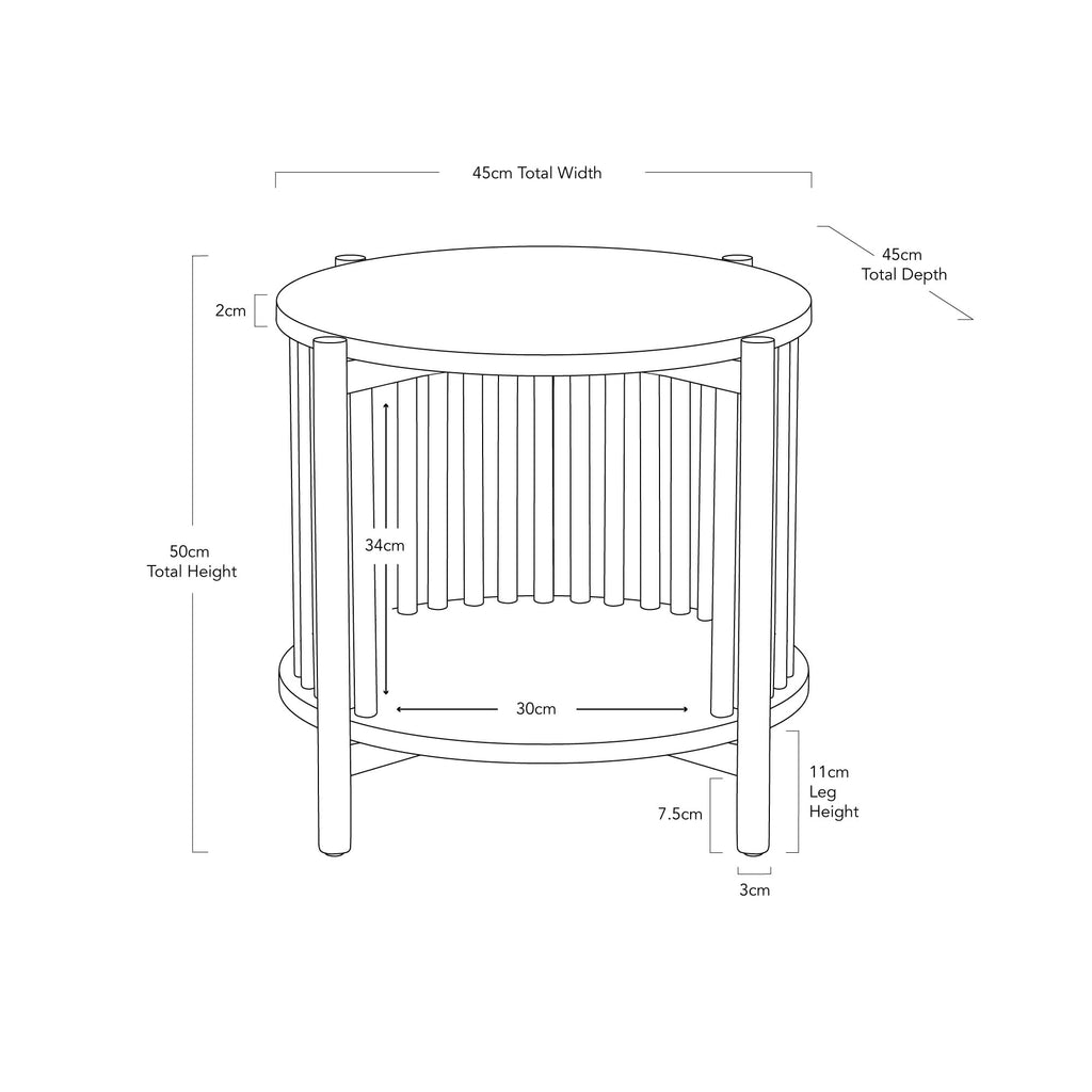 Table de chevet noire en bois pour chambre à coucher