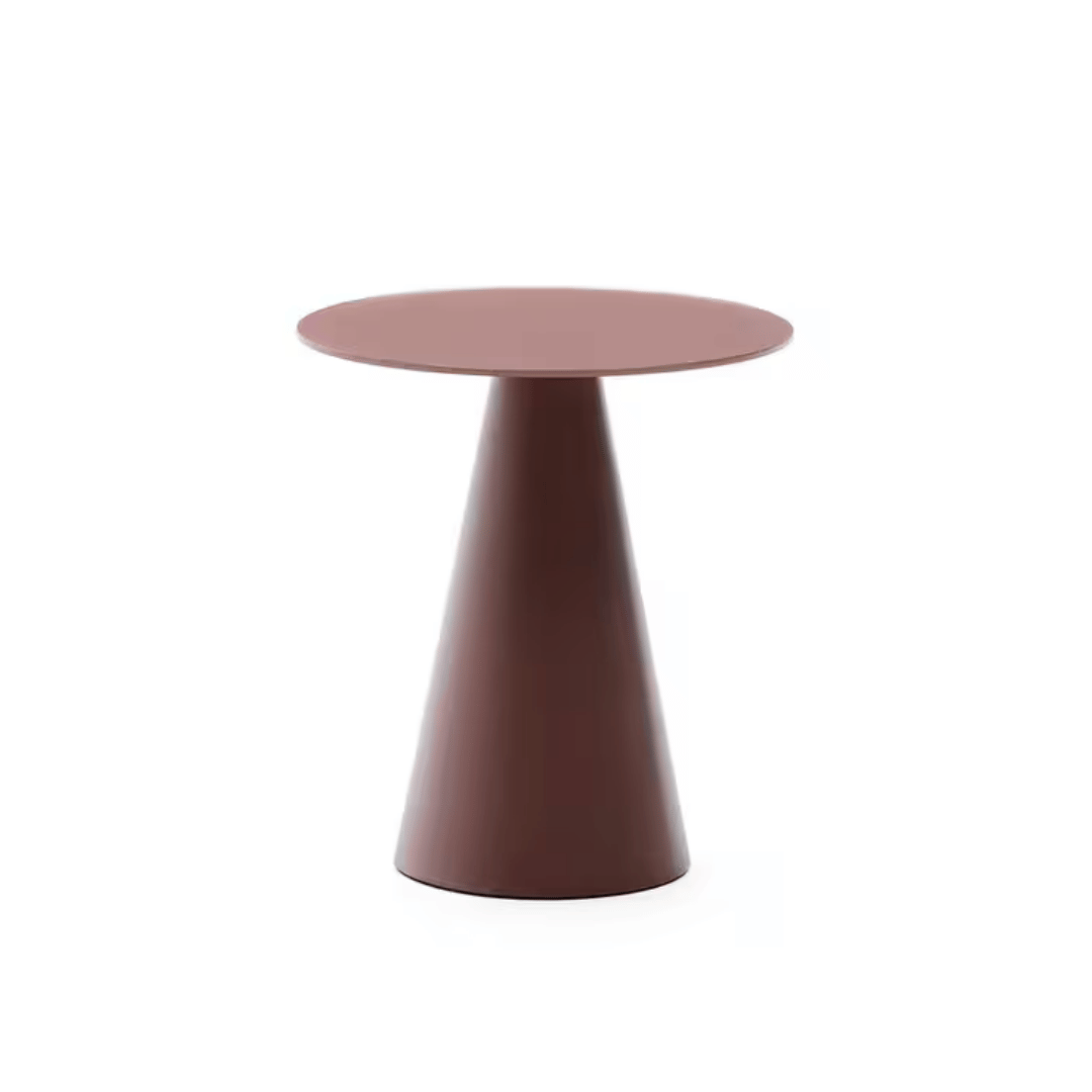 Table d'appoint en métal moderne