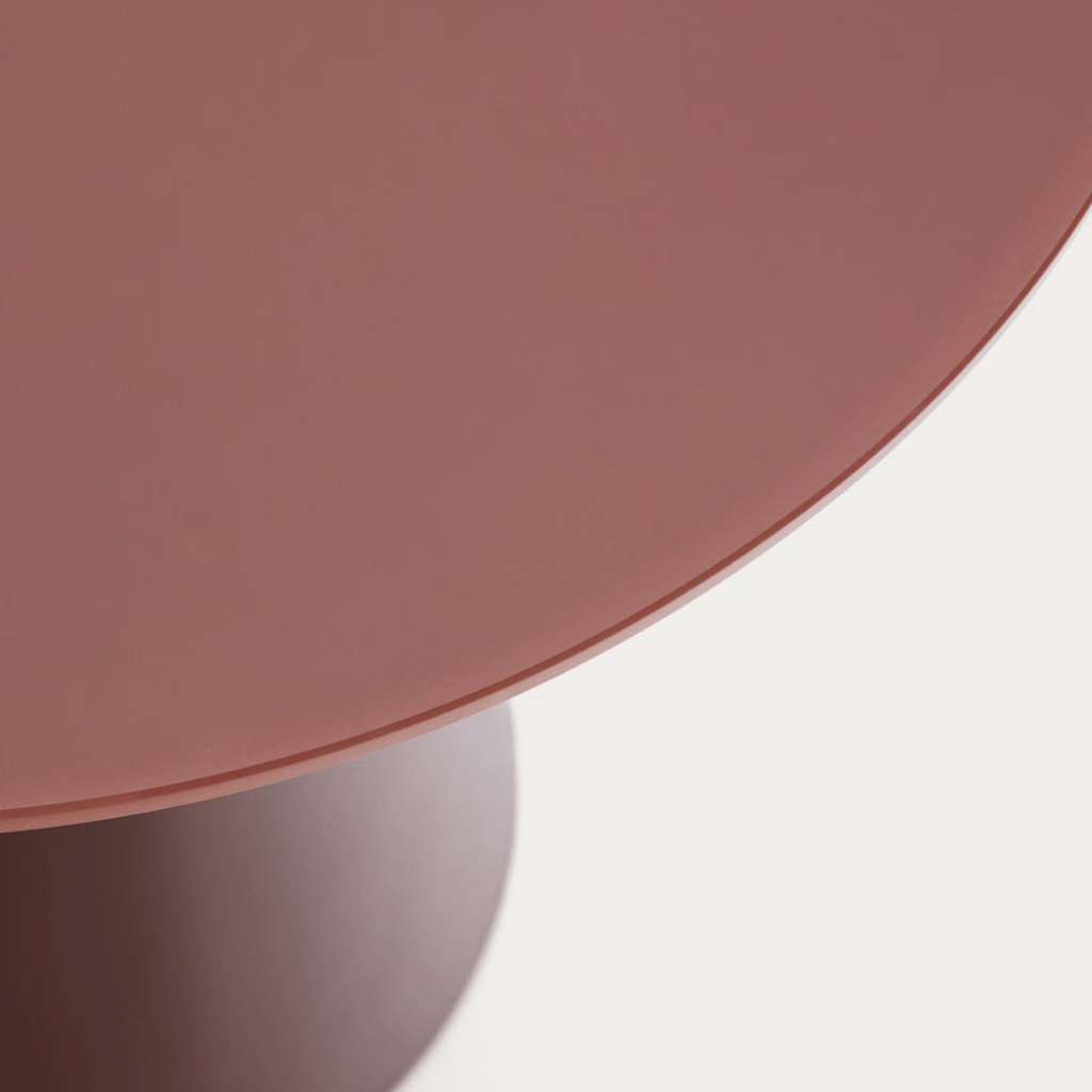Table d'appoint en métal moderne