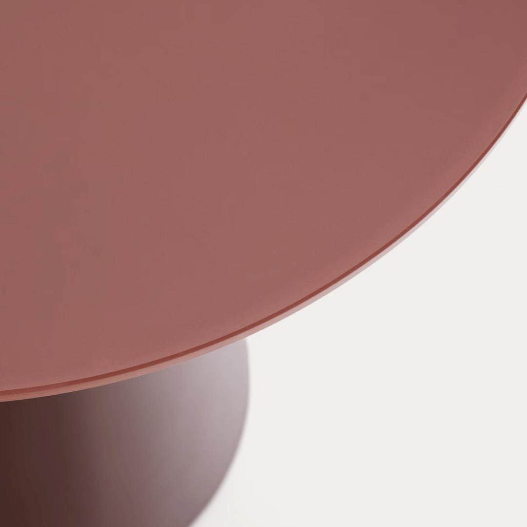 Table d'appoint en métal moderne