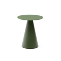 Table d'appoint moderne en métal vert