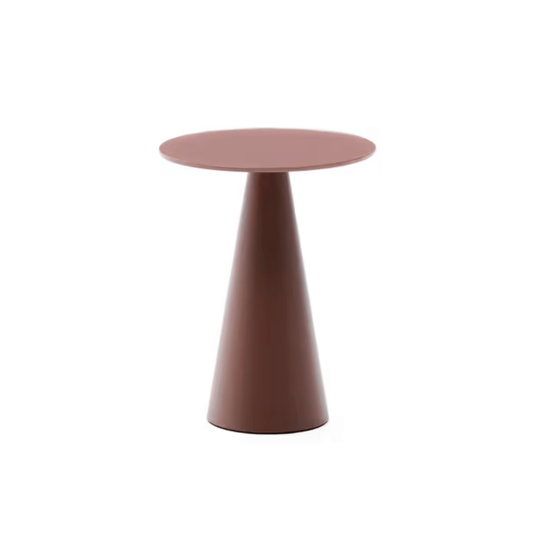 Table d'appoint en métal moderne