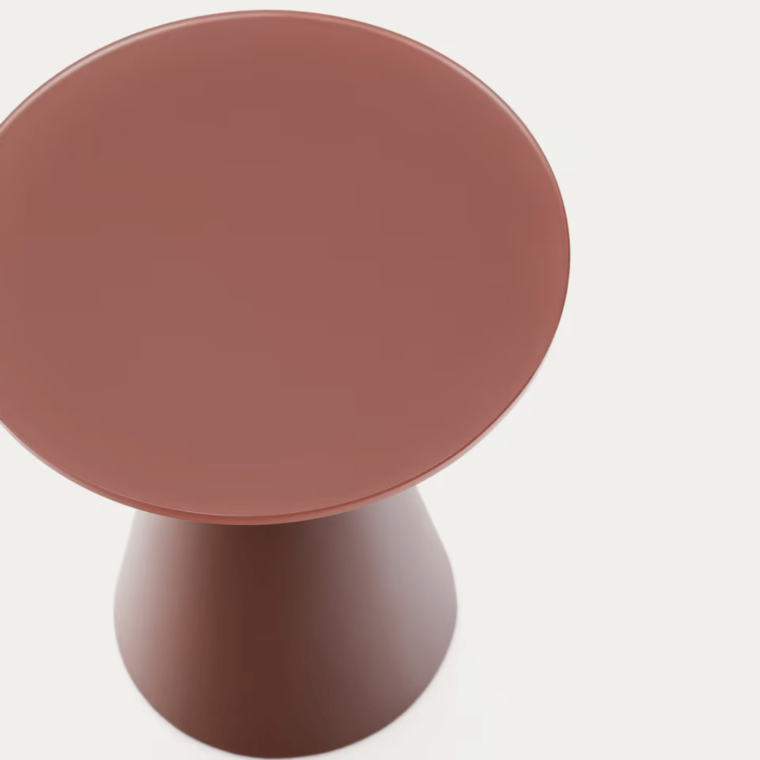 Table d'appoint en métal moderne
