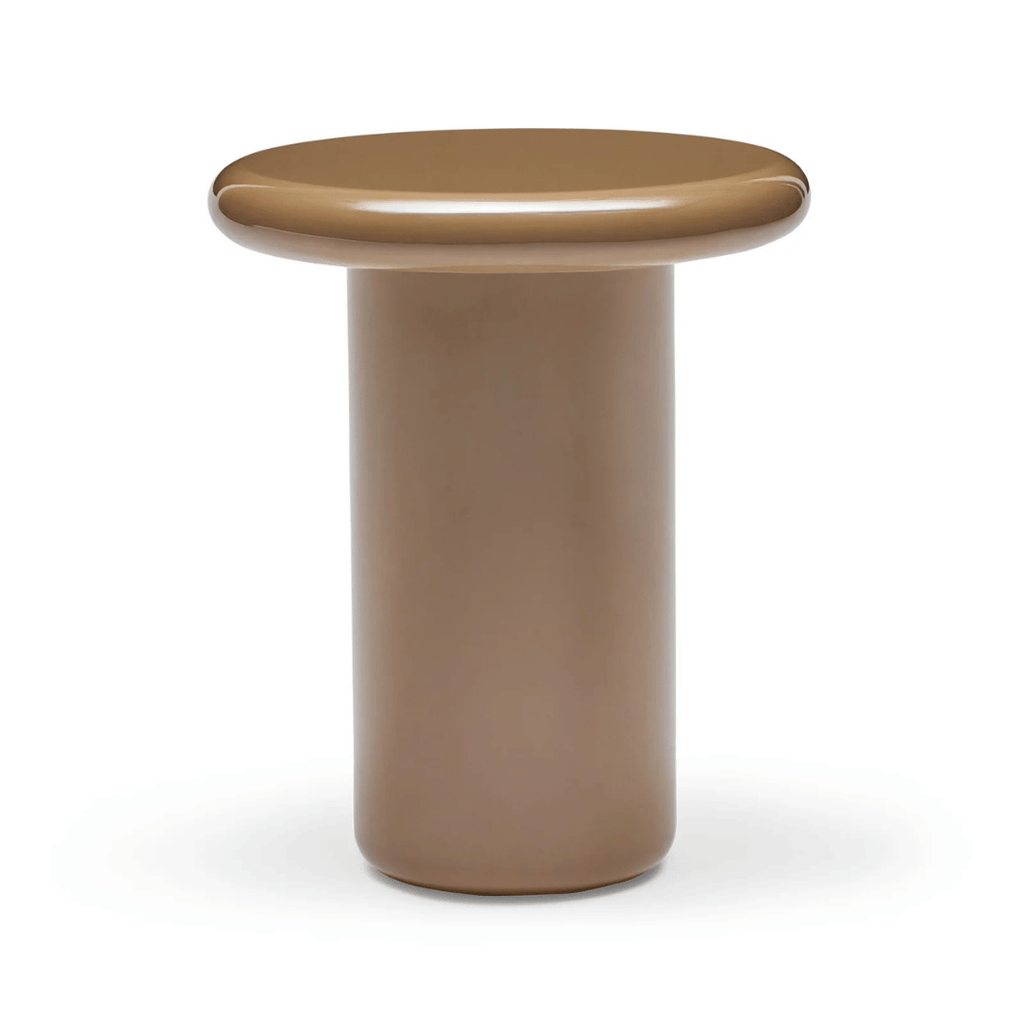Table d'appoint cappuccino moderne