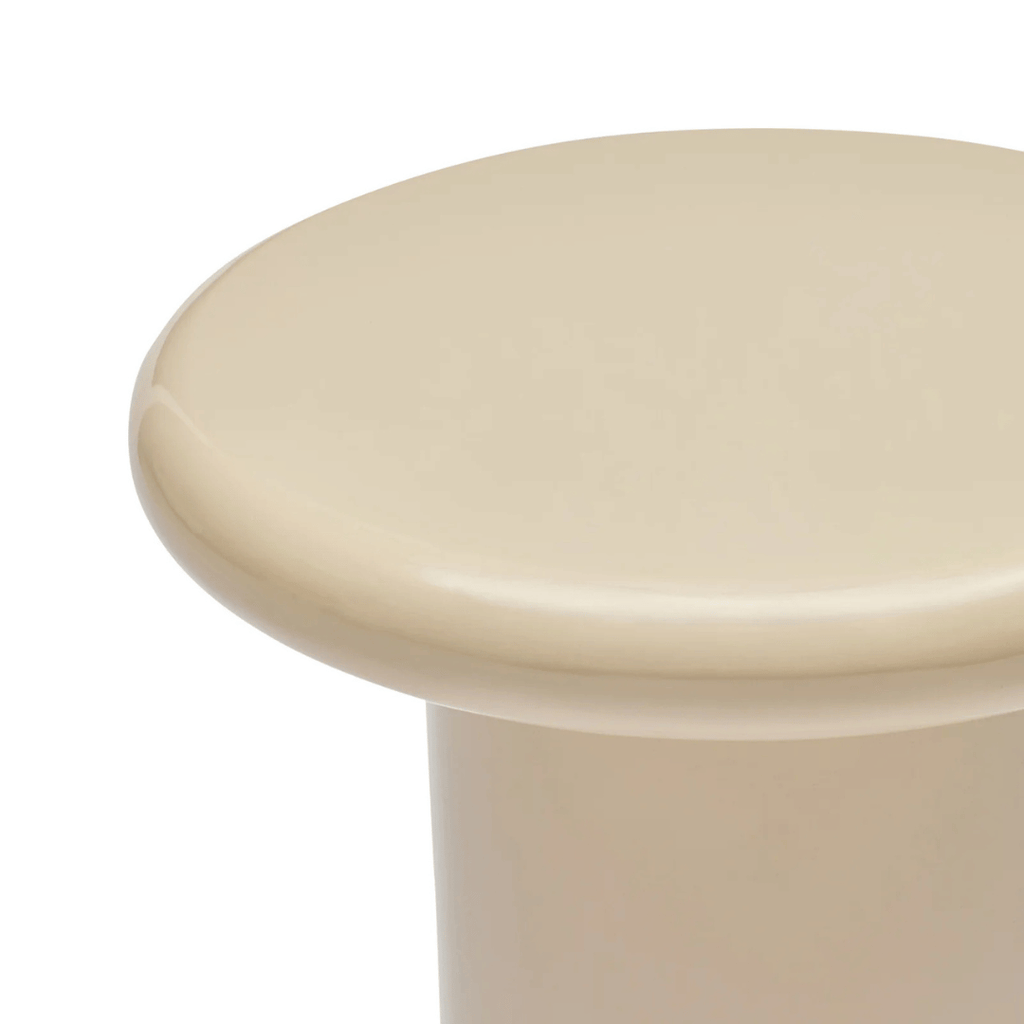 Table d'appoint moderne beige