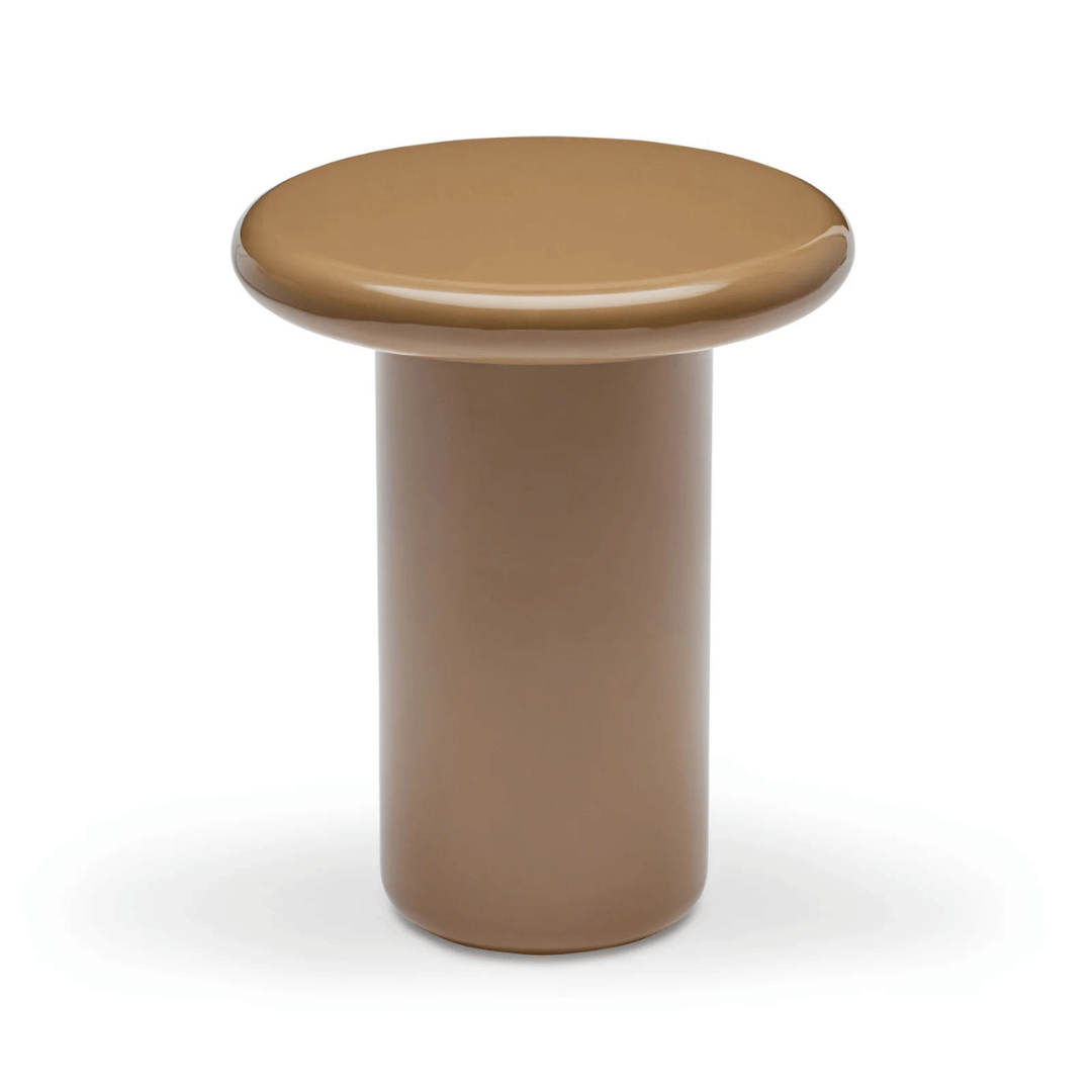 Table d'appoint cappuccino moderne