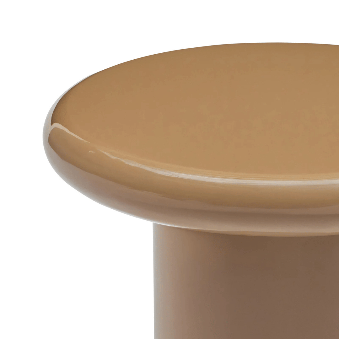 Table d'appoint cappuccino moderne