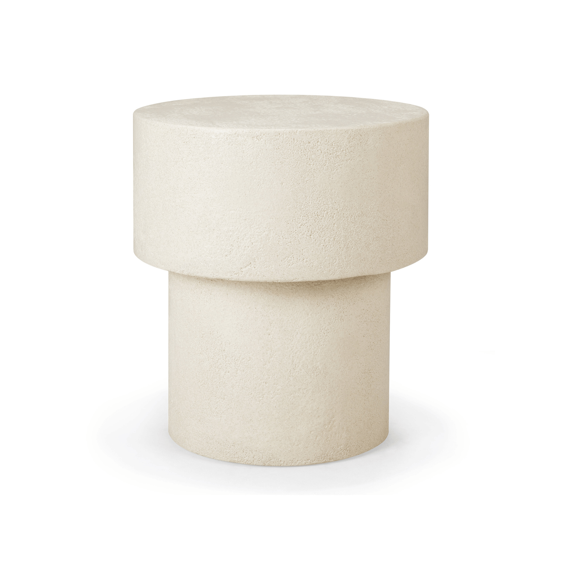 Table basse rustique blanche pour salon