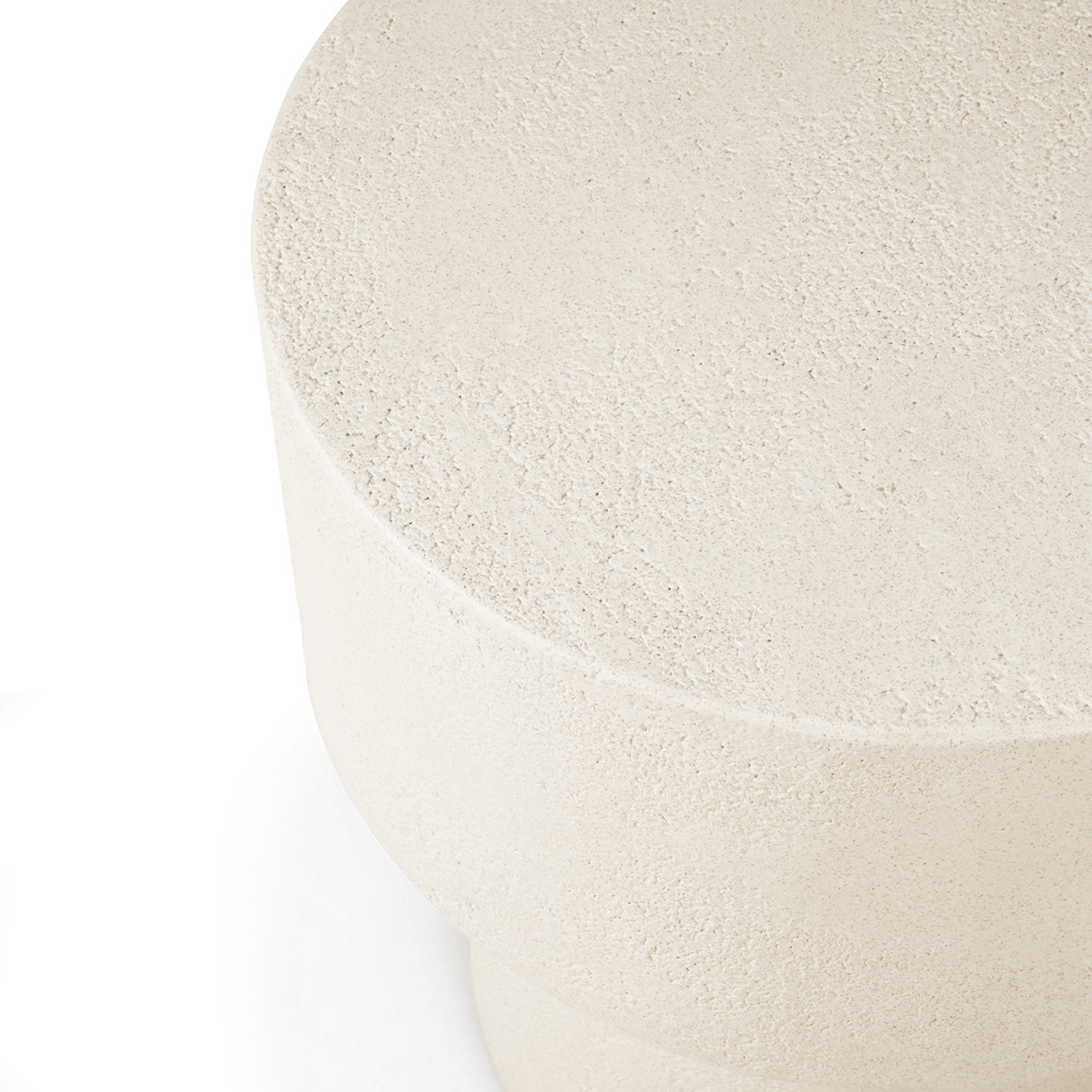 Table basse rustique blanche pour salon