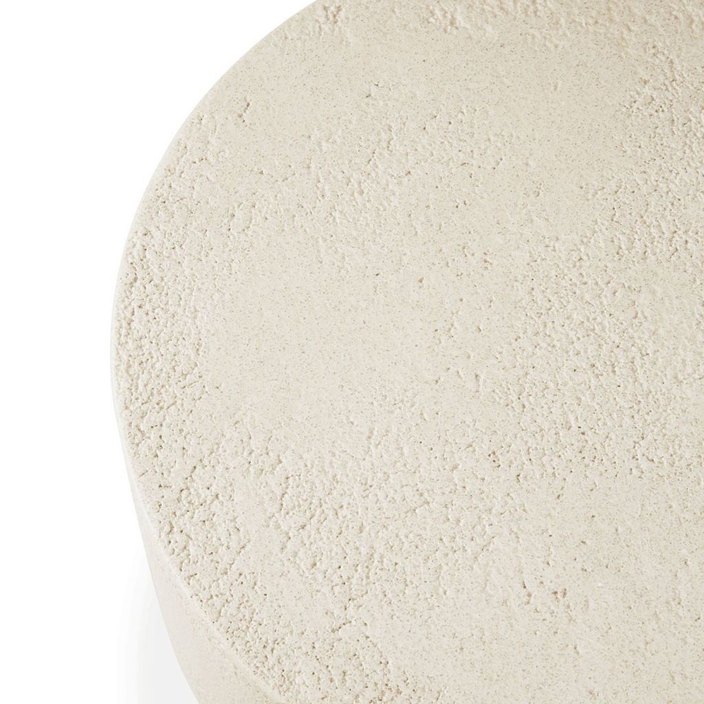 Table basse rustique blanche pour salon
