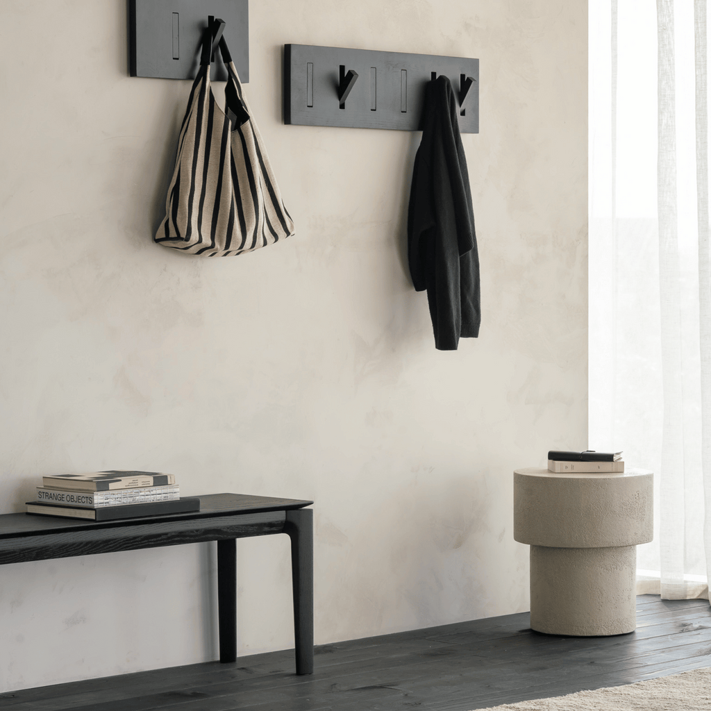 Table basse rustique blanche pour salon