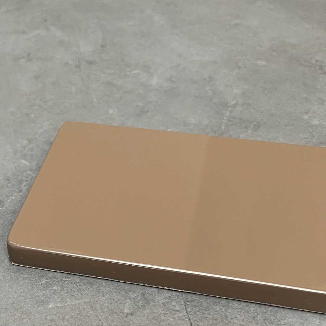 Table d'appoint cappuccino moderne