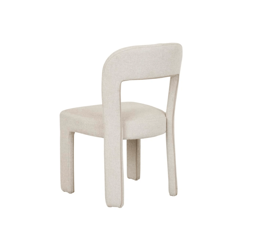 Chaise de salle à manger moderne, rembourrée et capitonnée, pour salle à manger