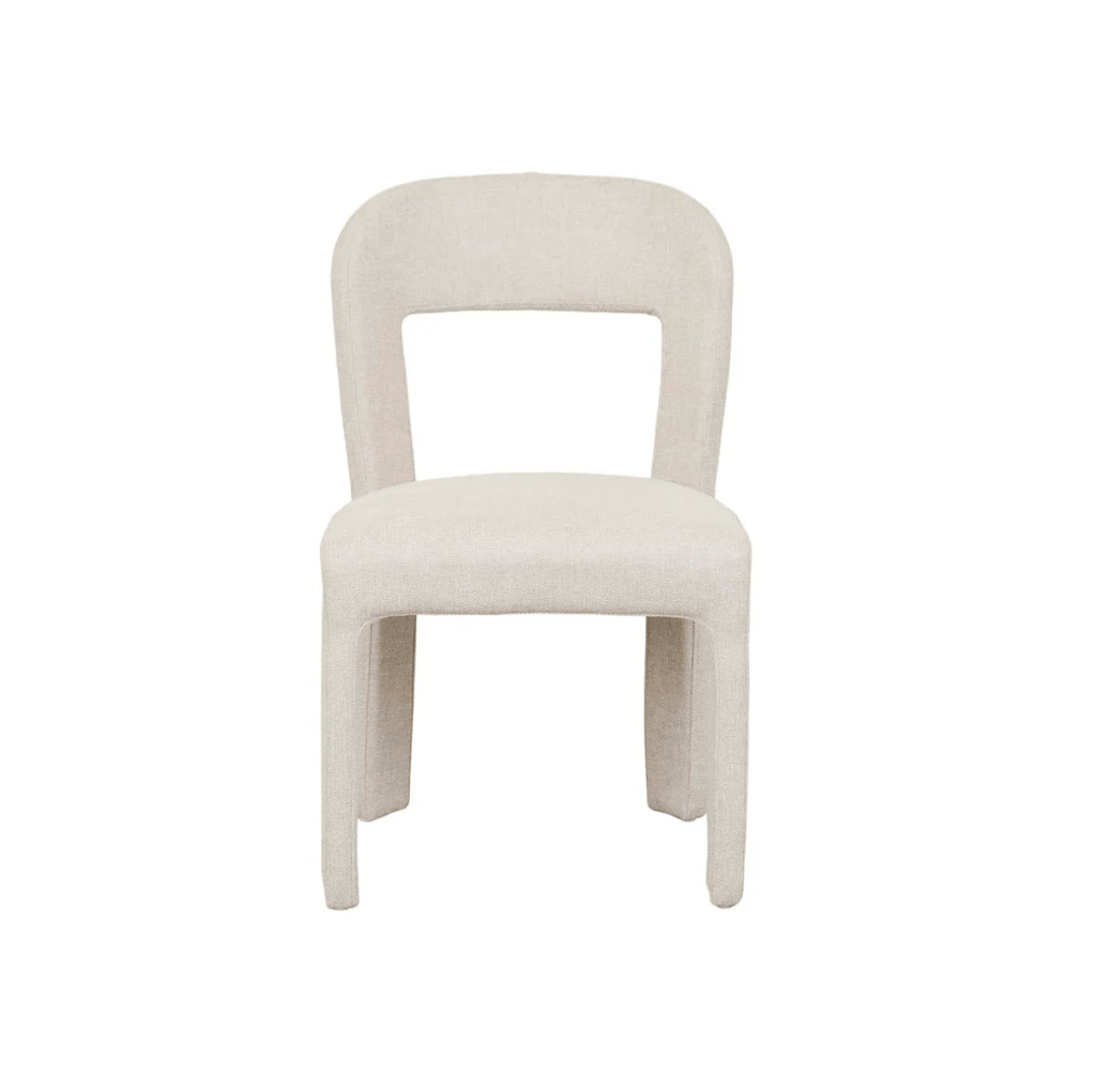 Chaise de salle à manger moderne, rembourrée et capitonnée, pour salle à manger