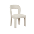 Chaise de salle à manger moderne, rembourrée et capitonnée, pour salle à manger