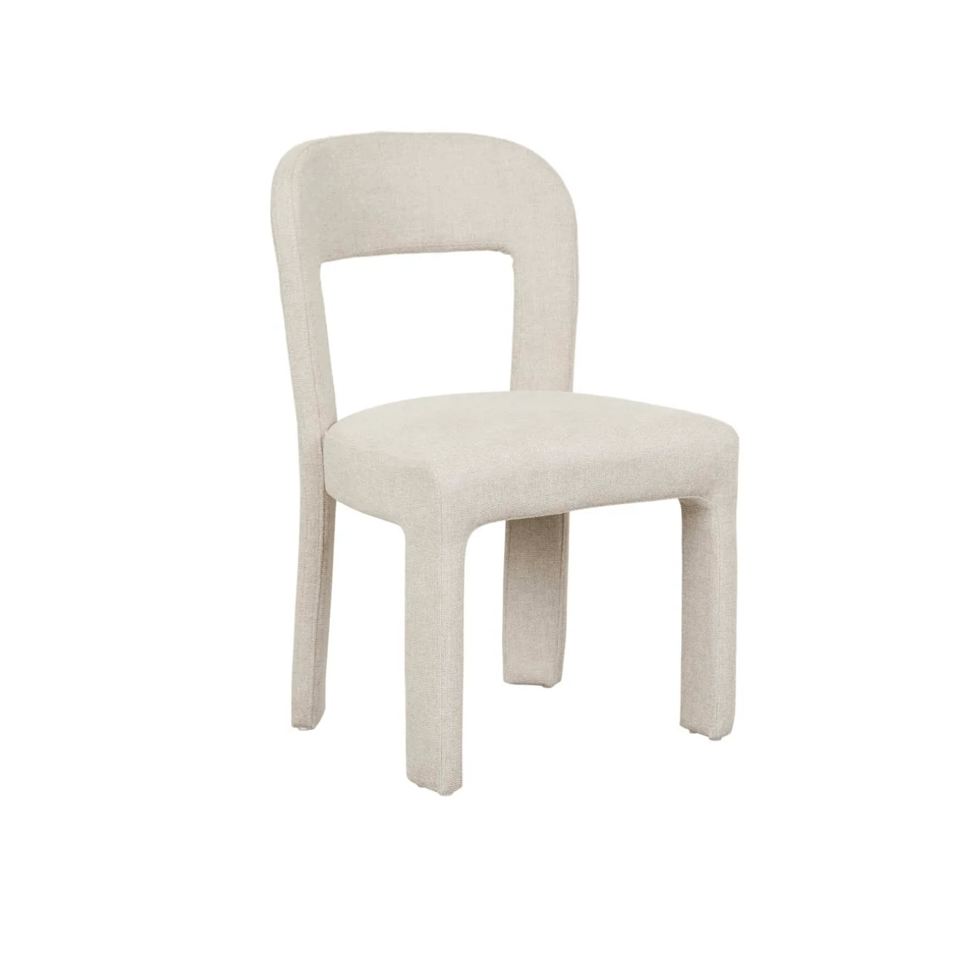 Chaise de salle à manger moderne, rembourrée et capitonnée, pour salle à manger