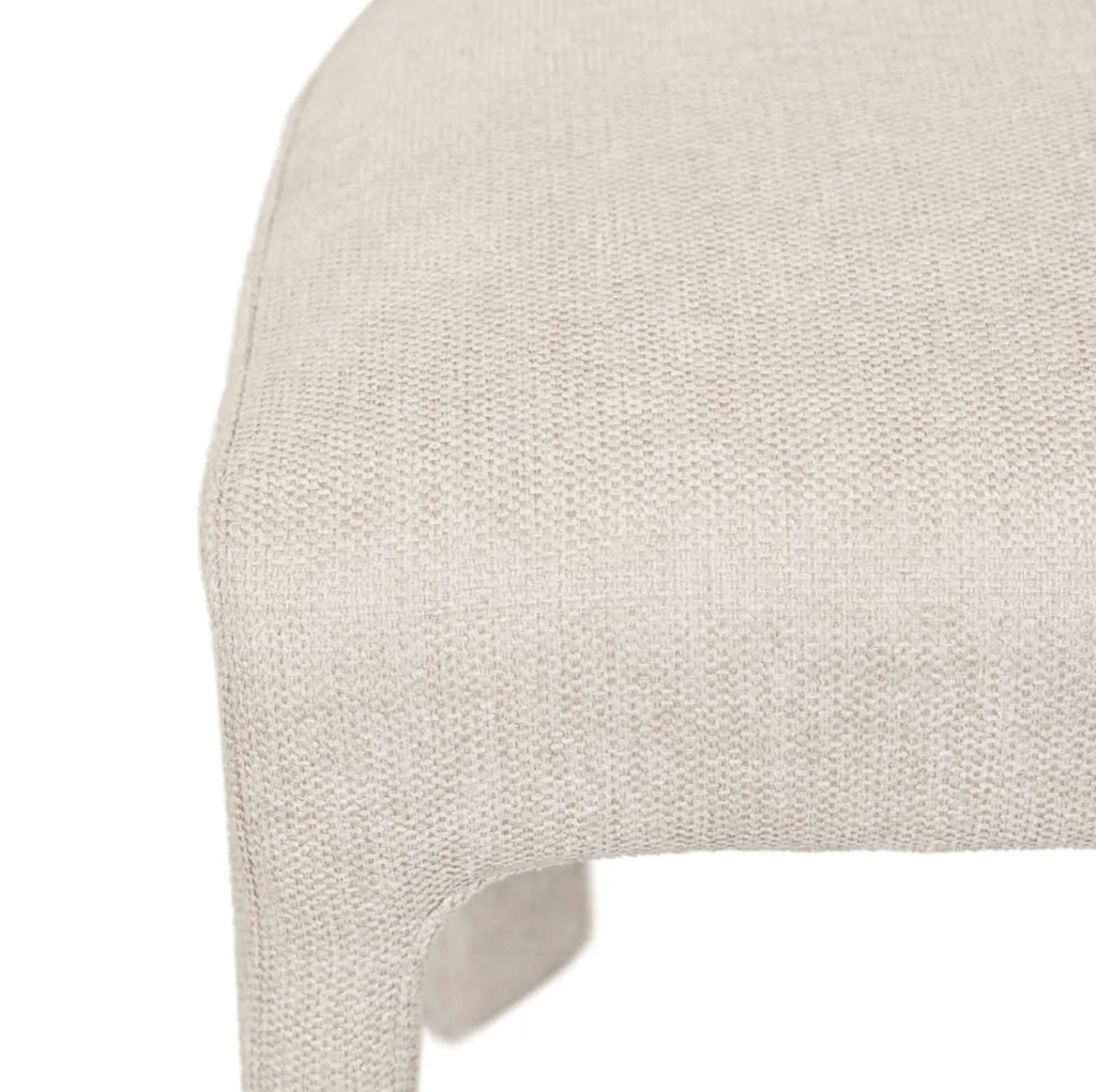 Chaise de salle à manger moderne, rembourrée et capitonnée, pour salle à manger
