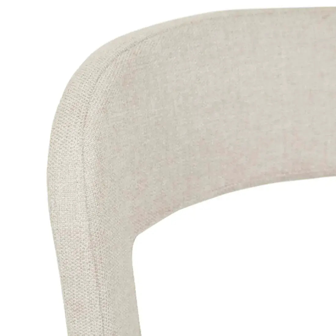 Chaise de salle à manger moderne, rembourrée et capitonnée, pour salle à manger