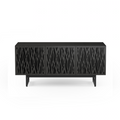 Meuble TV en frêne anthracite pour salon