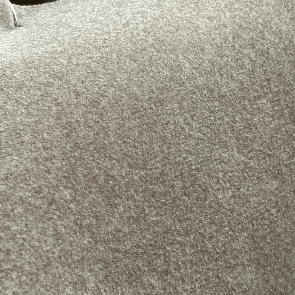 Chaise de salle à manger minimaliste en lin couleur sable