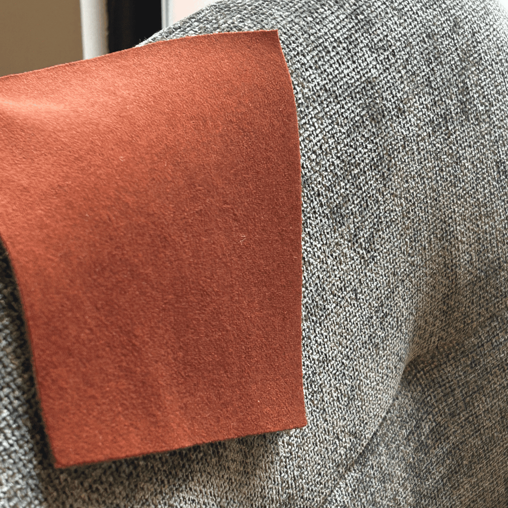 Chaise de salle à manger en tissu, design minimaliste, pour la salle à manger