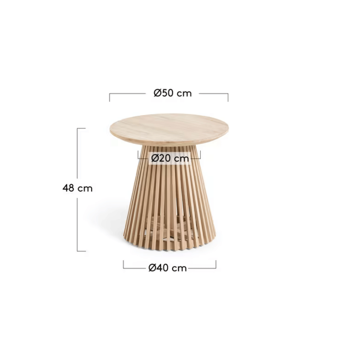 Table d'appoint naturelle