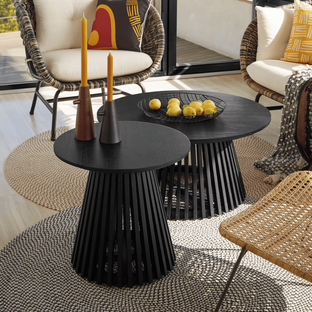 Table d'appoint noire