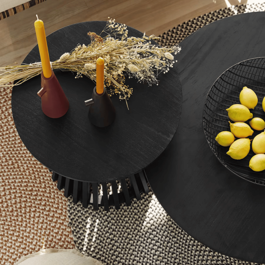 Table d'appoint noire