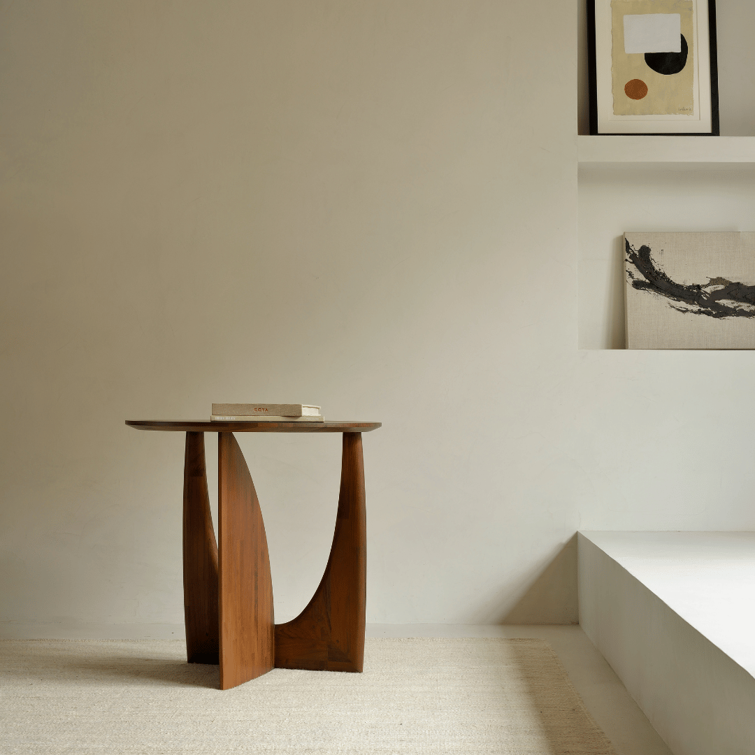 Table d'appoint marron