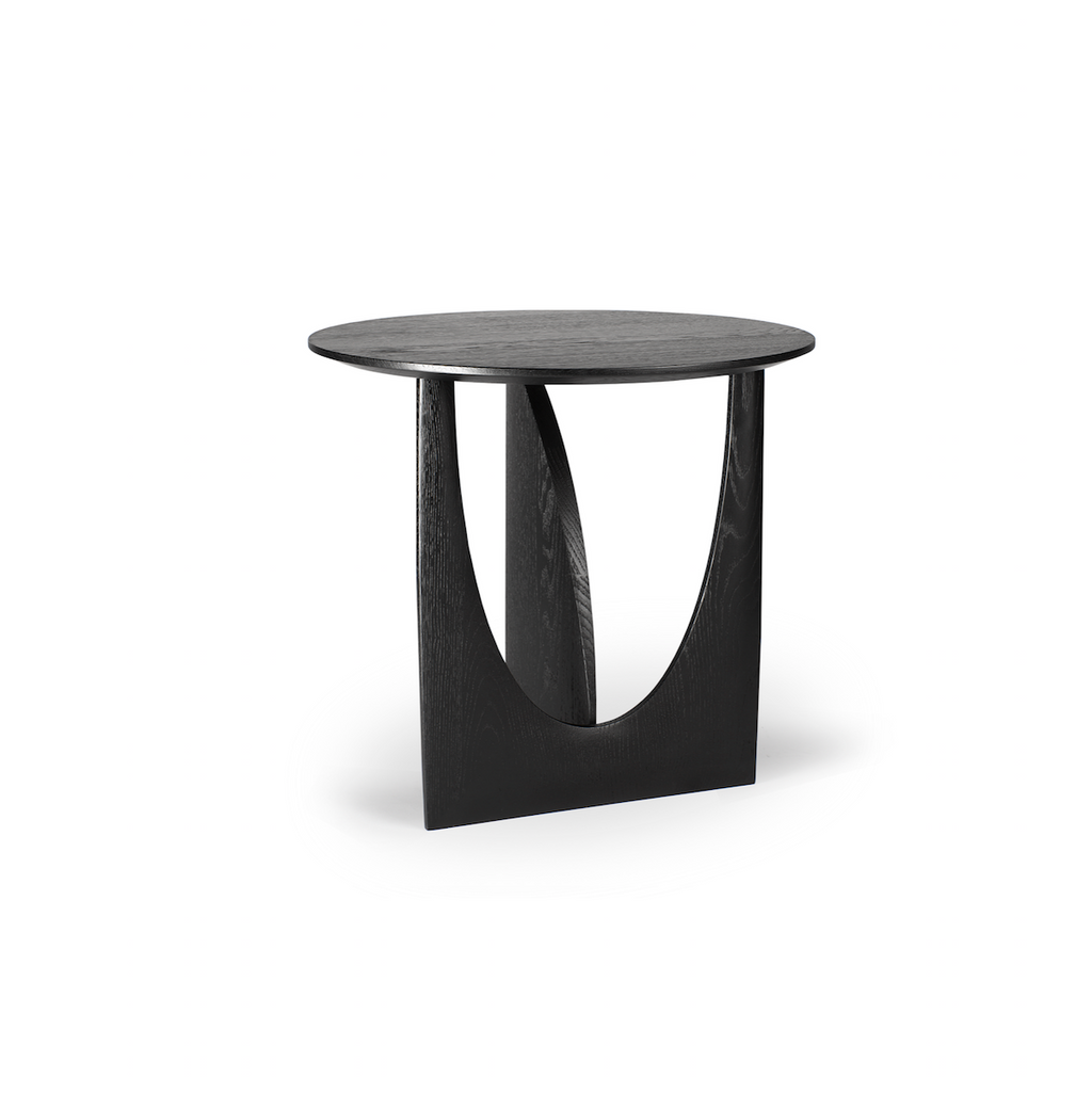 Table d'appoint en chêne noir