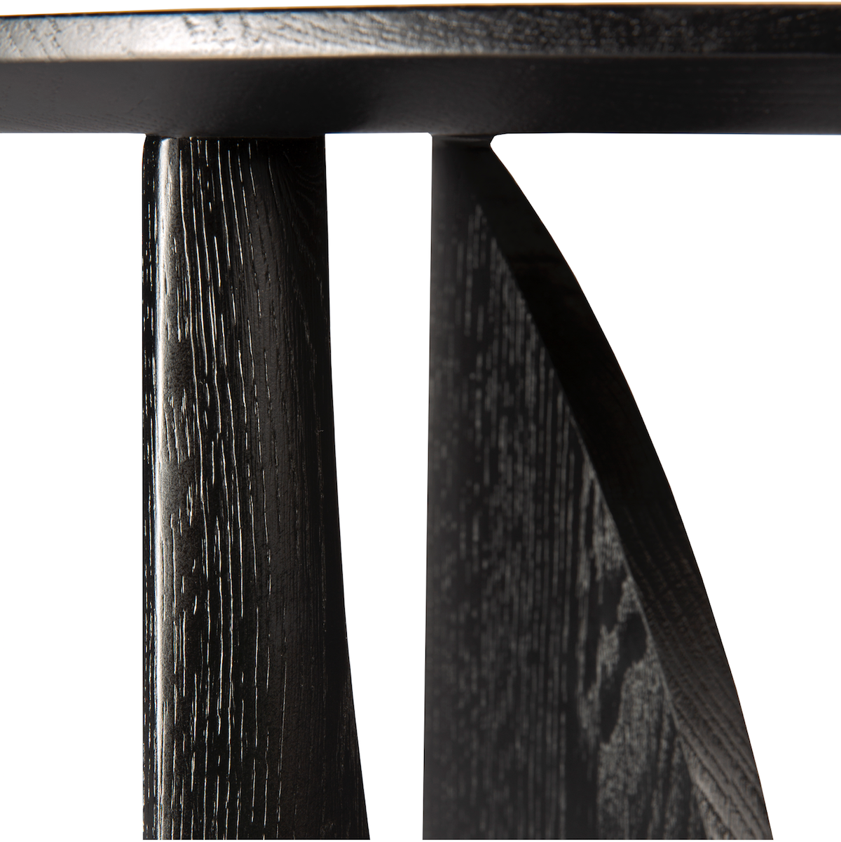 Table d'appoint en chêne noir