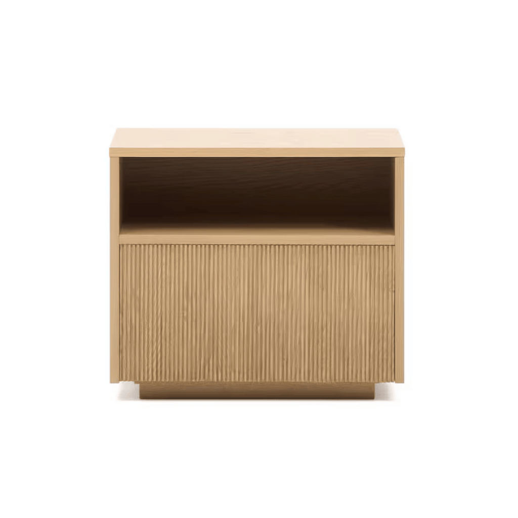 Table de chevet moderne en chêne pour chambre à coucher