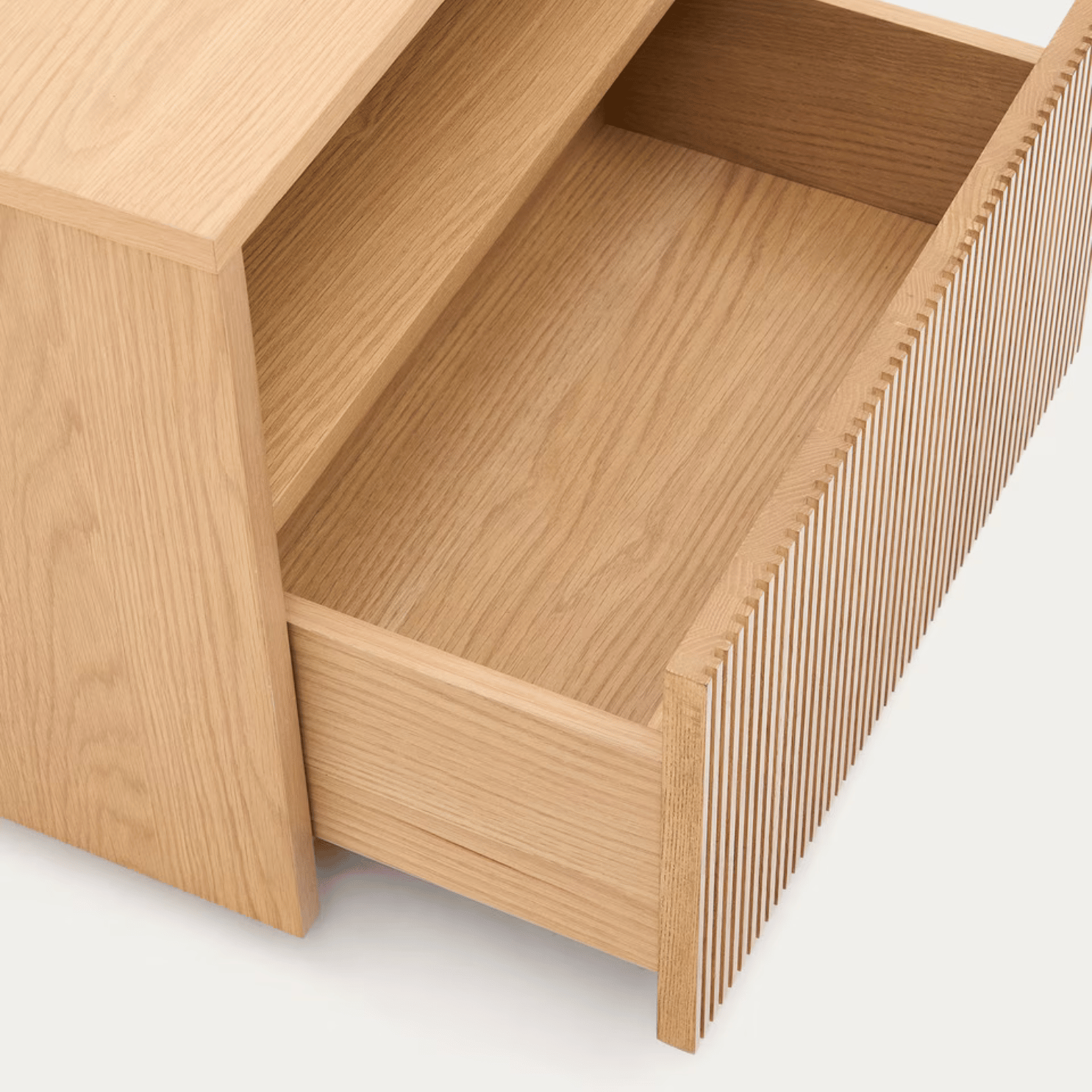 Table de chevet moderne en chêne pour chambre à coucher