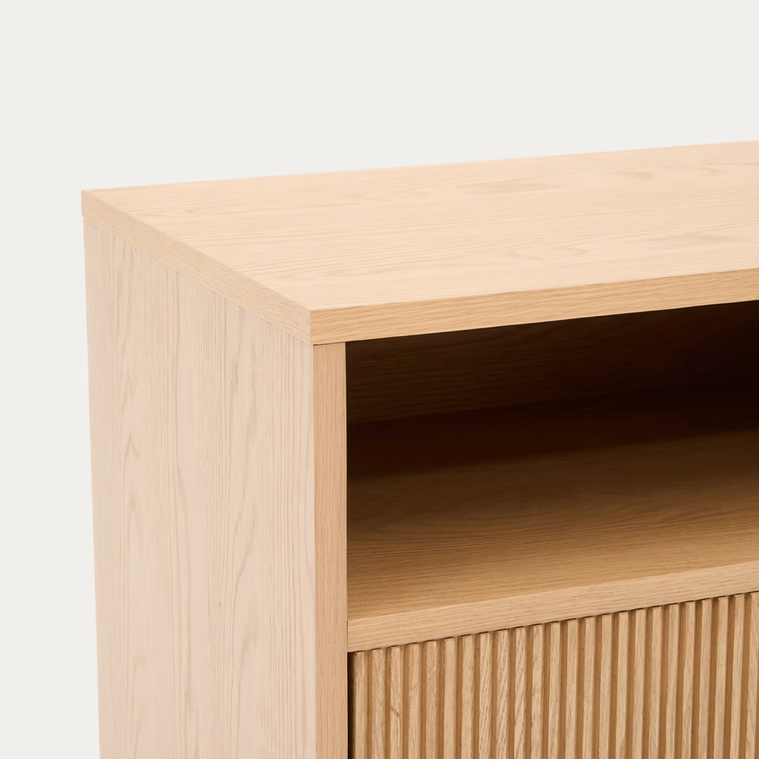 Table de chevet moderne en chêne pour chambre à coucher
