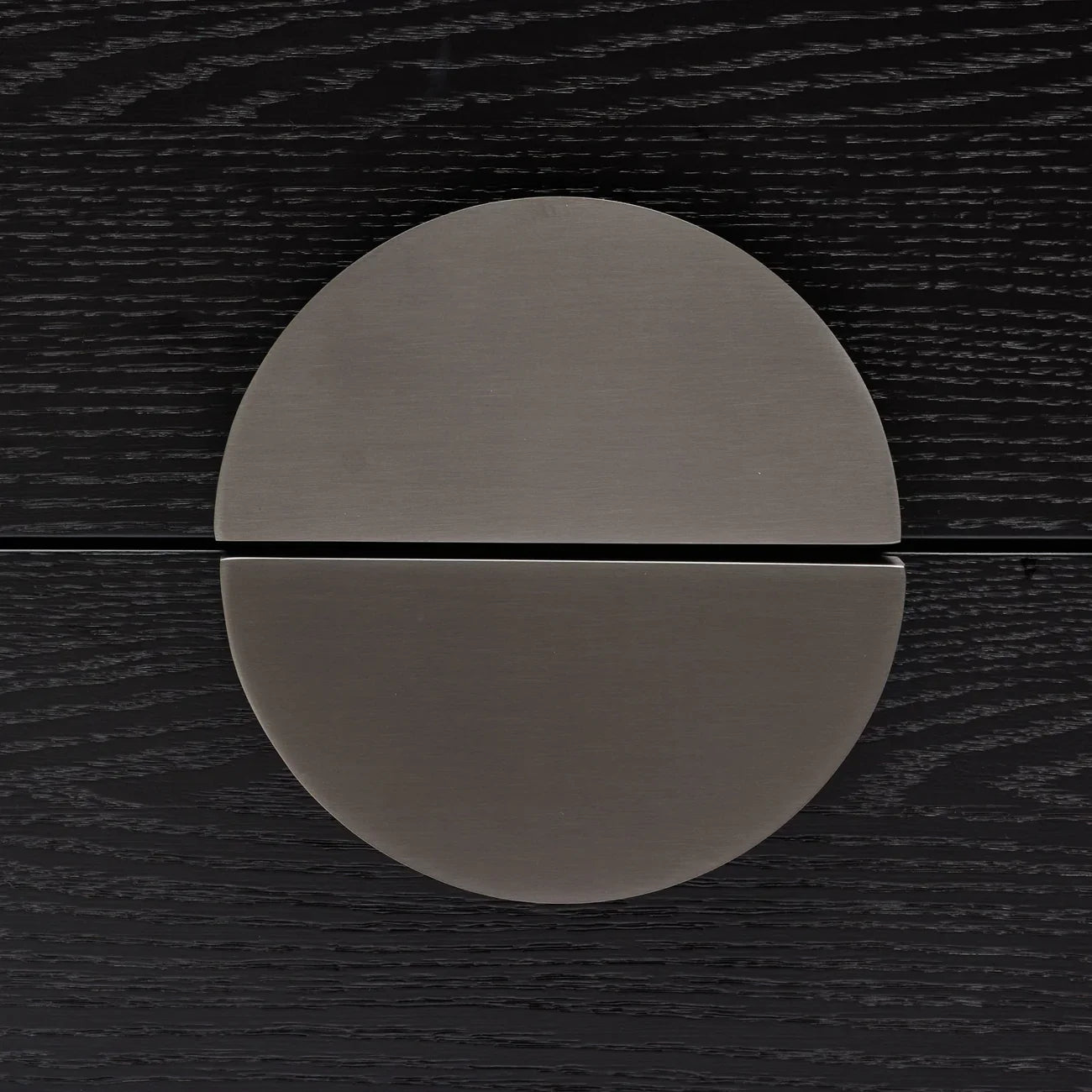Table de chevet moderne en chêne noir pour chambre à coucher